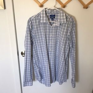 Slim fit dress shirt. Large Tall.